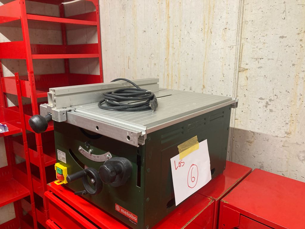 Tischkreissäge Metabo TK 1066